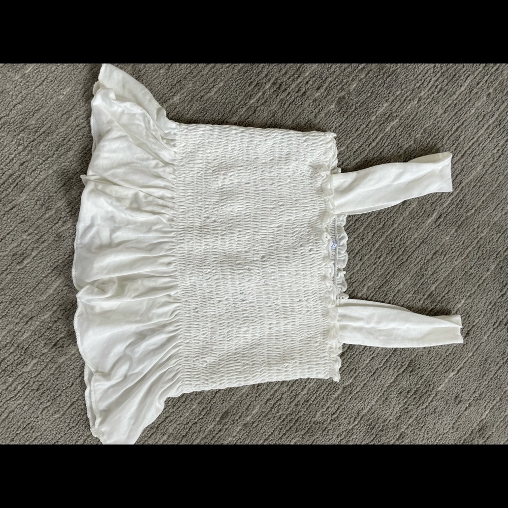 Off white top